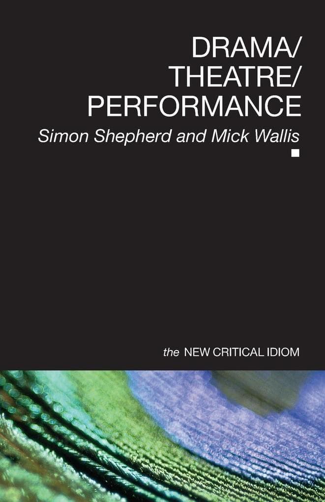 Drama/Theatre/Performance