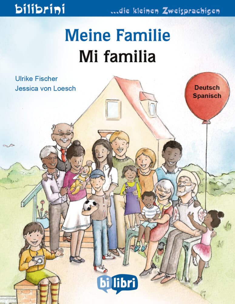Meine Familie. Kinderbuch Deutsch-Spanisch