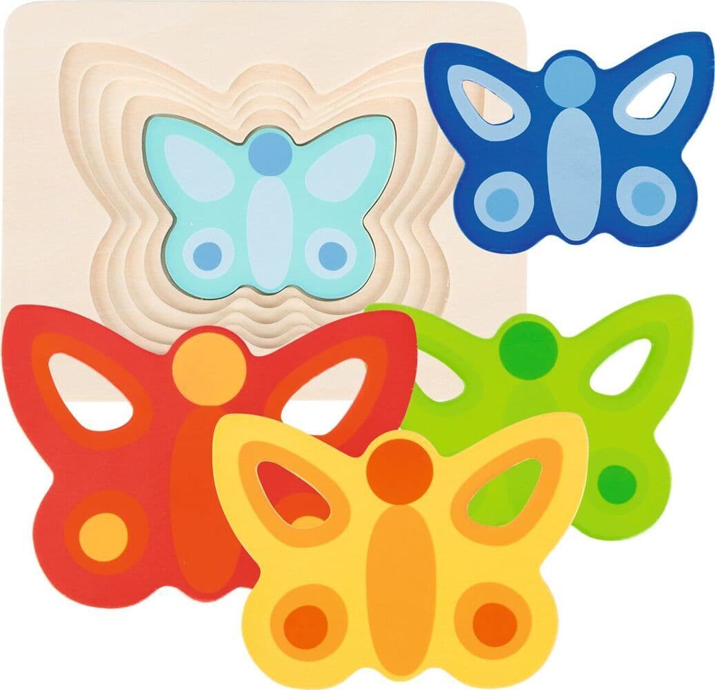 Schichtenpuzzle Schmetterling II