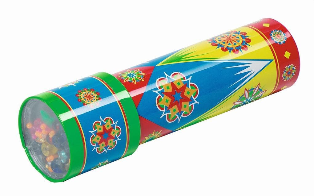 Kaleidoskop mit Drehvorrichtung