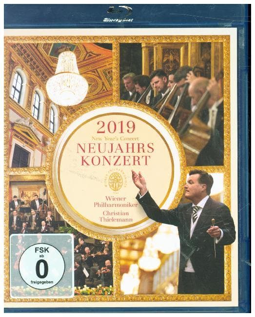 Neujahrskonzert 2019 / New Year's Concert 2019, 1 Blu-ray
