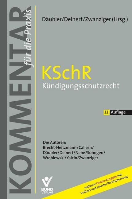 KSchR - Kündigungsschutzrecht, Kommentar