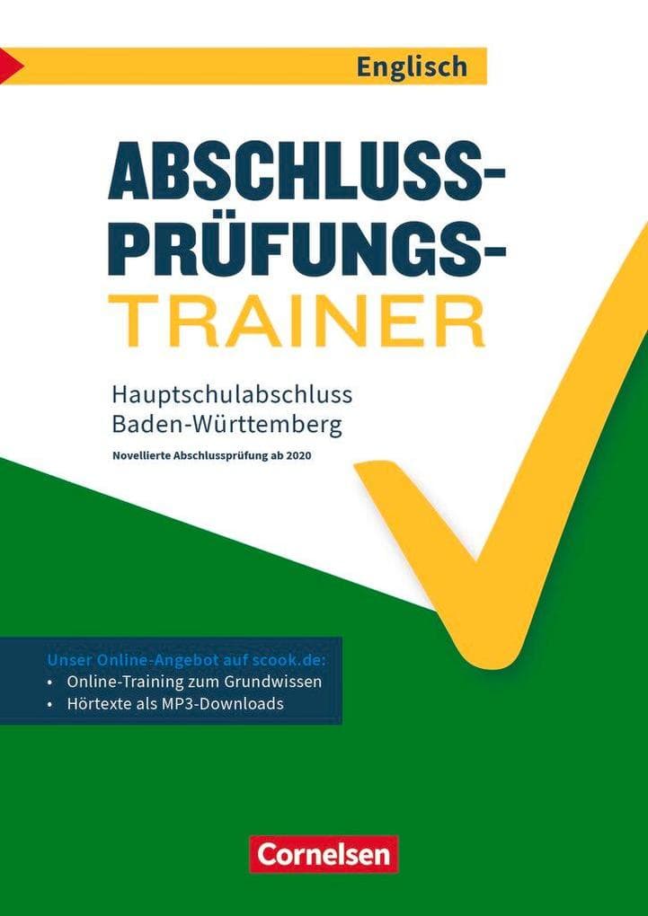 Abschlussprüfungstrainer Englisch 9. Schuljahr - Baden-Württemberg - Hauptschulabschluss