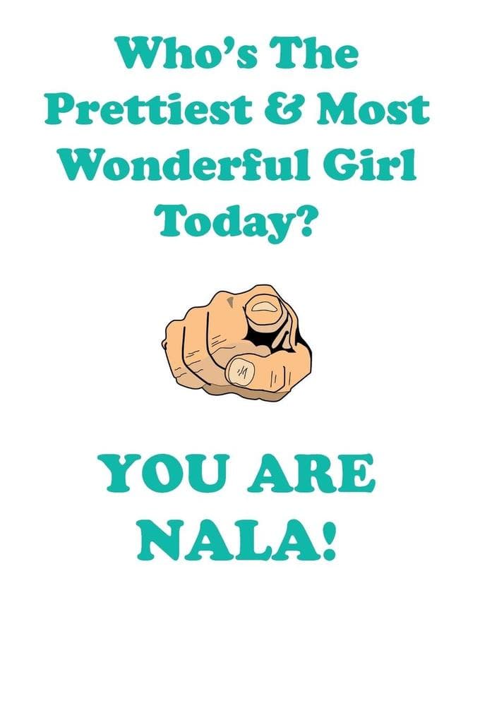 NALA is The Prettiest Affirmations Workbook Positive Affirmations Workbook Includes