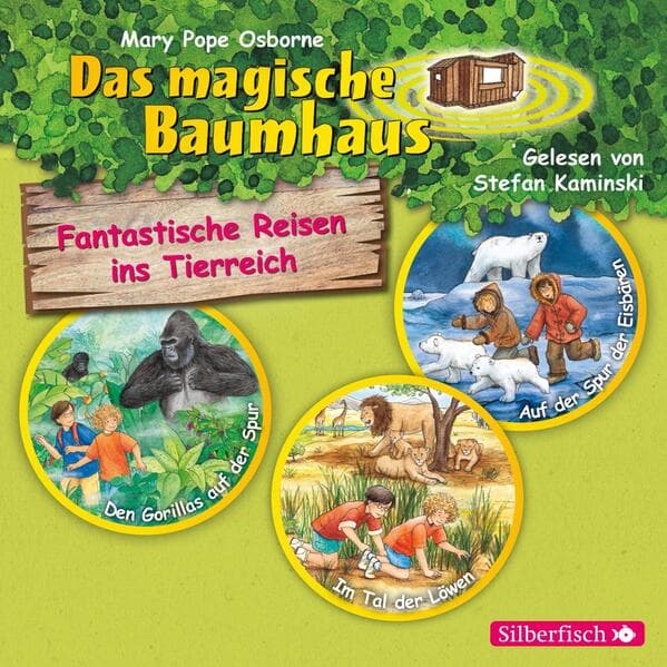 Fantastische Reisen ins Tierreich. Die Hörbuchbox (Das magische Baumhaus )