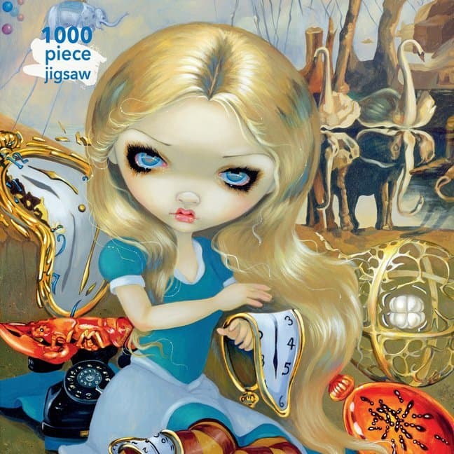 Alice in einem Dali Traum (Puzzle)