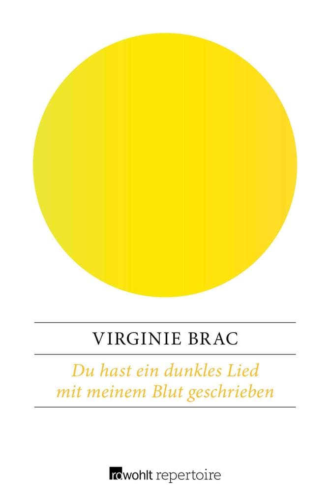 Du hast ein dunkles Lied mit meinem Blut geschrieben
