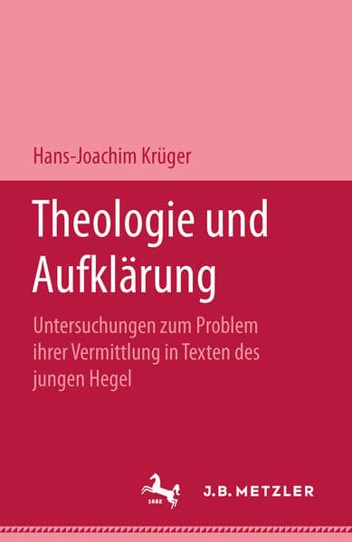 Theologie und Aufklärung; .