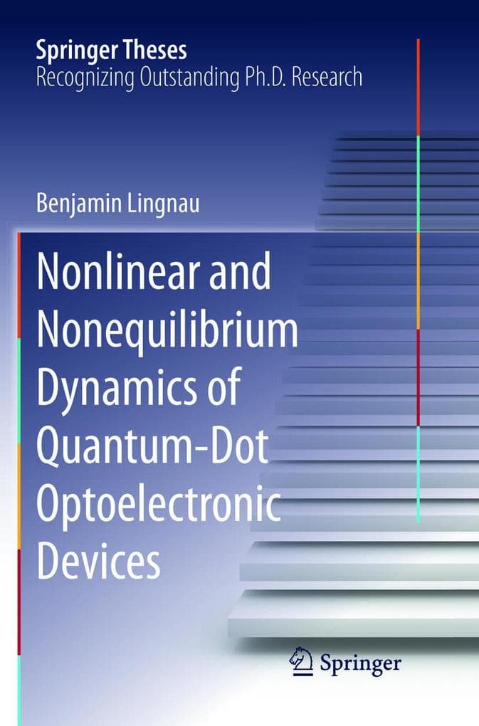 Nonlinear and Nonequilibrium Dynamics of Quantum-Dot Optoelectronic Devices
