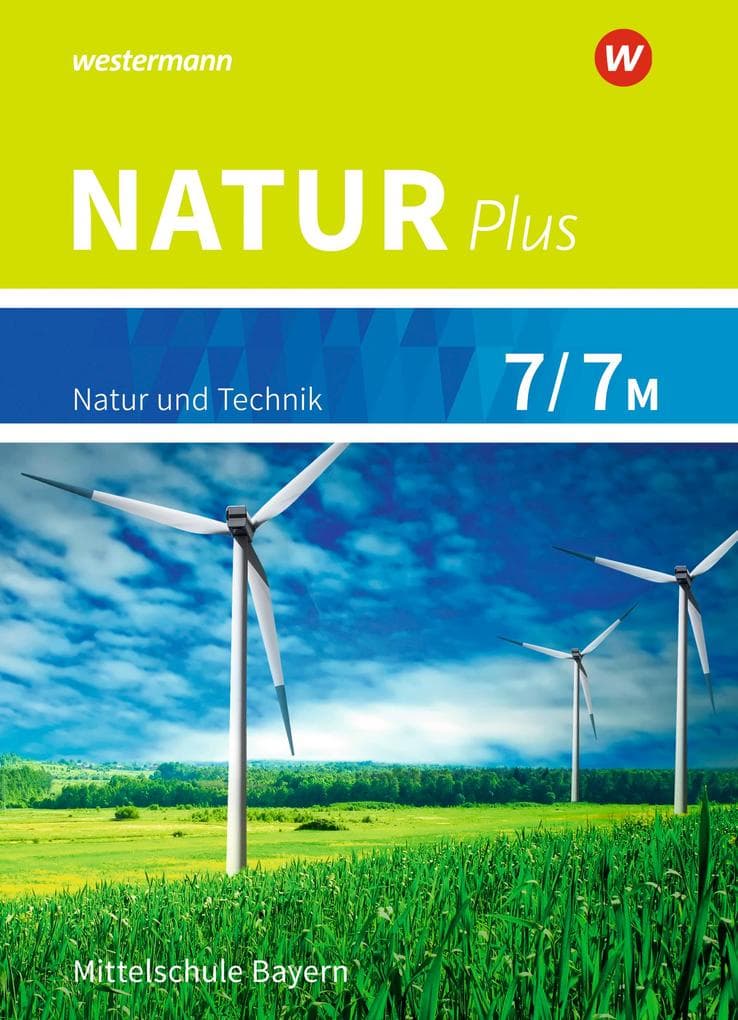 Natur plus 7 / 7M. Schulbuch. Bayern