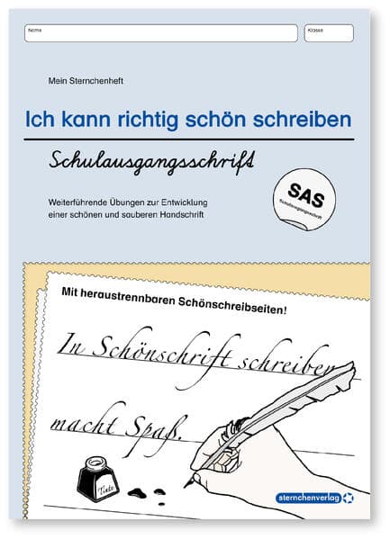 Ich kann richtig schön schreiben - Schulausgangsschrift SAS