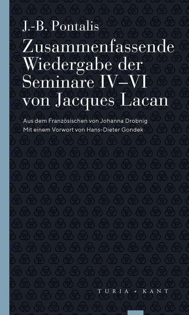 Zusammenfassende Wiedergabe der Seminare IV-VI von Jacques Lacan