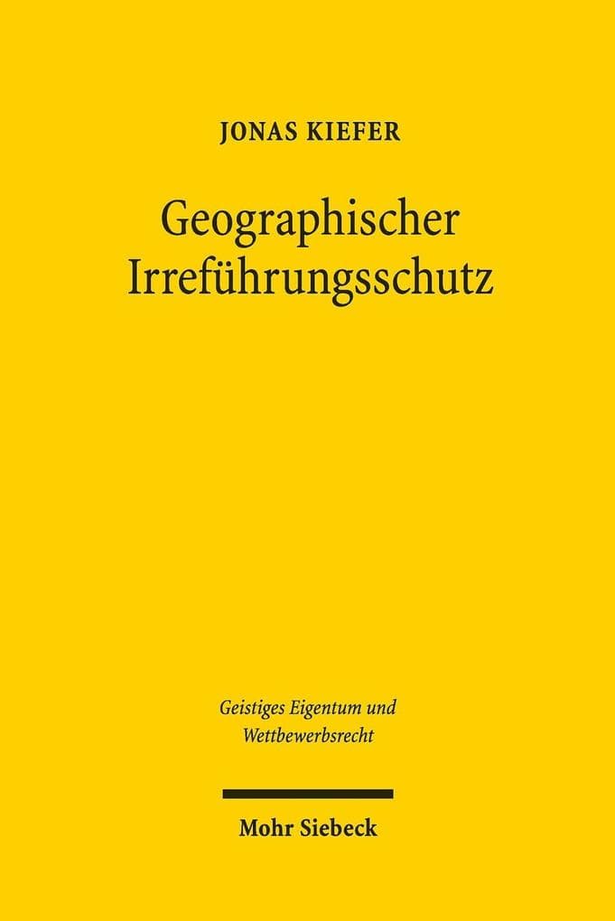 Geographischer Irreführungsschutz