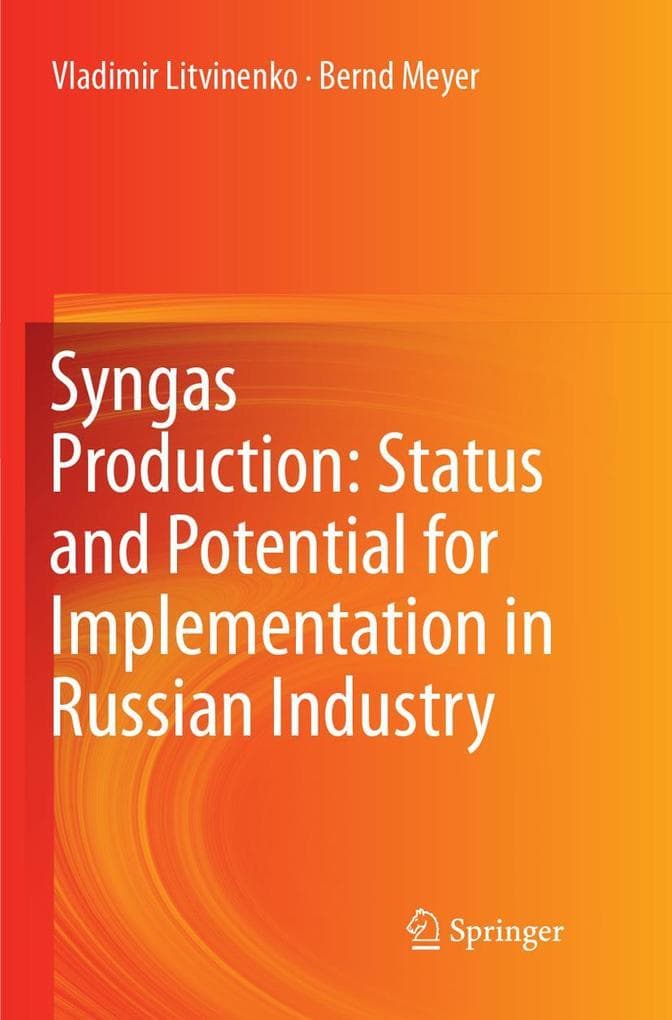 Syngas Production: Status and Potential for Implementation in Russian Industry