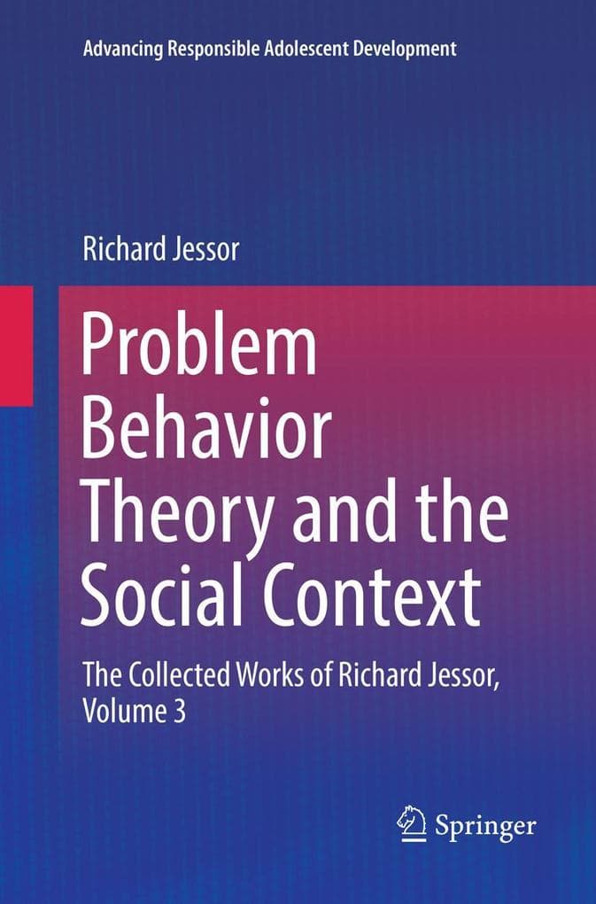 Problem Behavior Theory and the Social Context