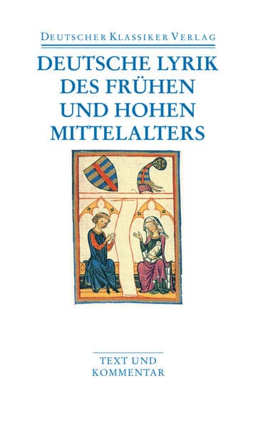 Deutsche Lyrik des frühen und hohen Mittelalters
