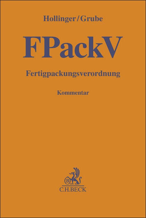 Fertigpackungsverordnung