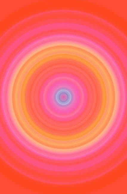 Schreibwandel Notizbuch "Herzensenergie" mit Reim-Affirmation (Mandala rot pink gelb)