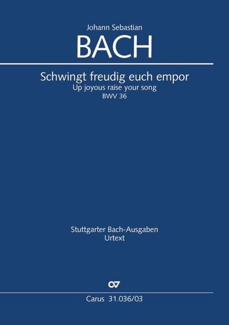 Schwingt freudig euch empor (Klavierauszug)