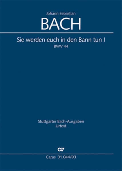 Sie werden euch in den Bann tun (Klavierauszug)