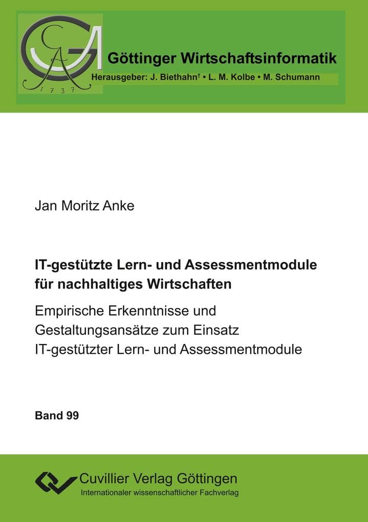 IT-gestützte Lern- und Assessmentmodule für nachhaltiges Wirtschaften
