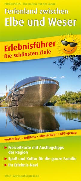 Ferienland zwischen Elbe und Weser 1:160 000