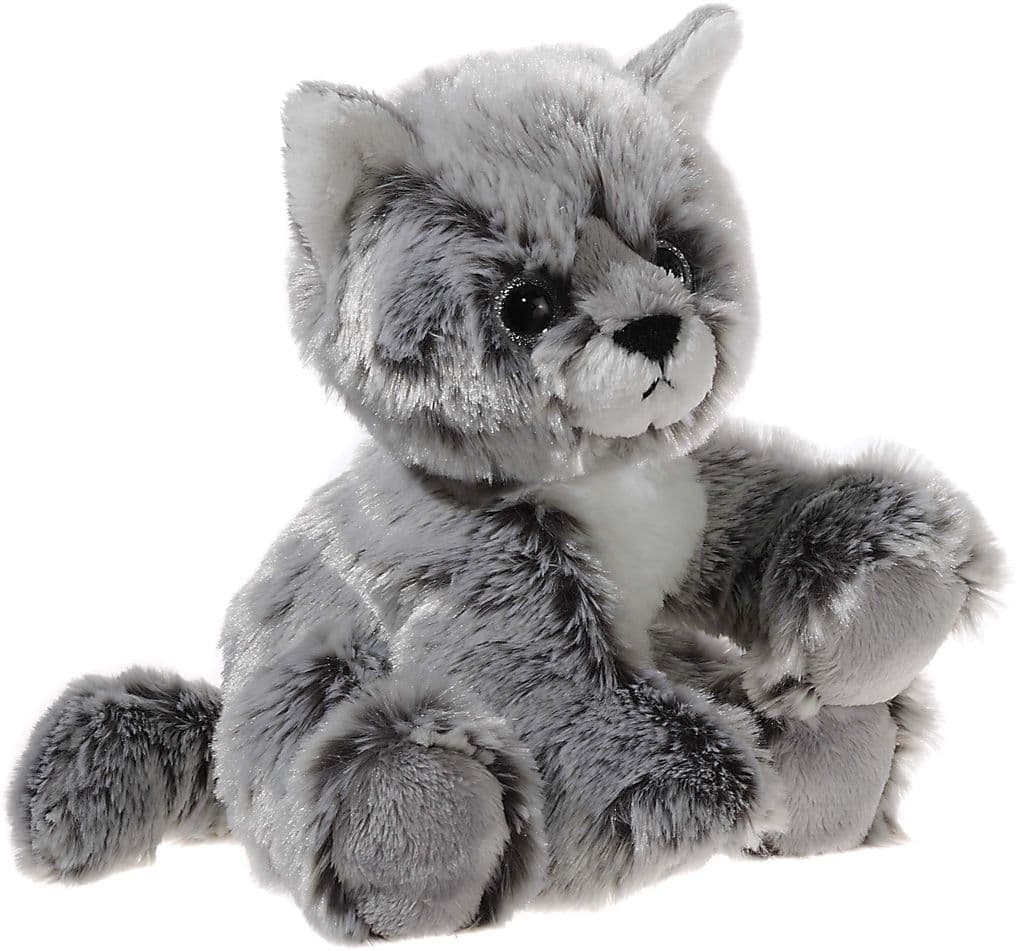 Heunec - Friends4ever - Glitter Kitty - Katzen-Baby graumeliert, 20cm