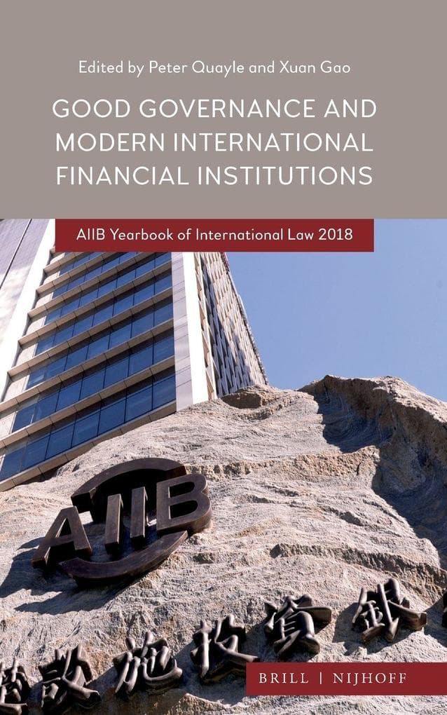 Good Governance and Modern International Financial Institutions