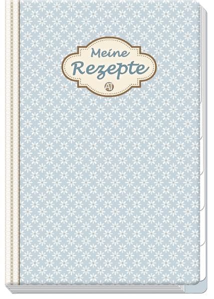 Rezeptbuch "Meine Rezepte" Vintage