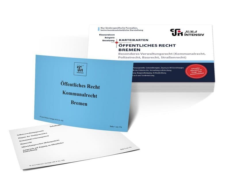 Karteikarten - Öffentliches Recht
