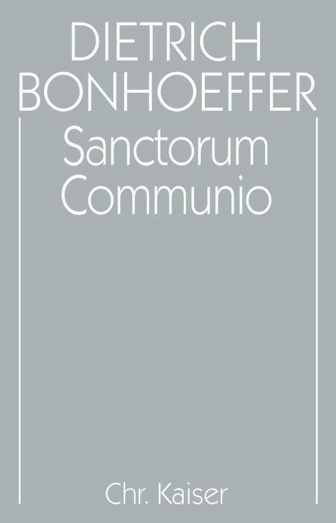 Sanctorum Communio