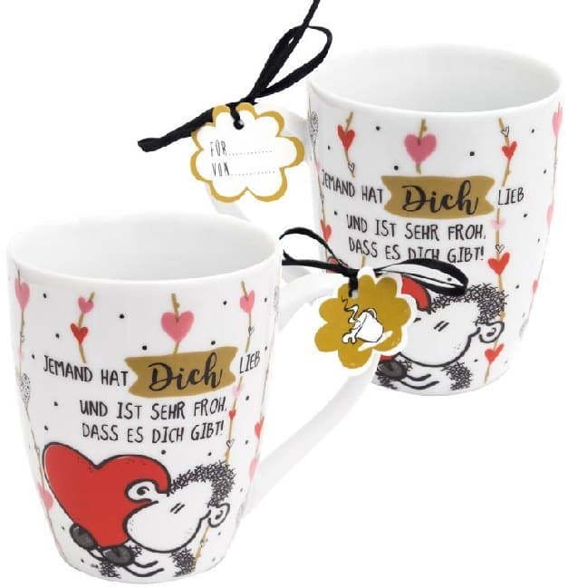 Sheepworld Lieblingstasse 59600 "Jemand hat Dich lieb und ist froh, dass es dich gibt!"