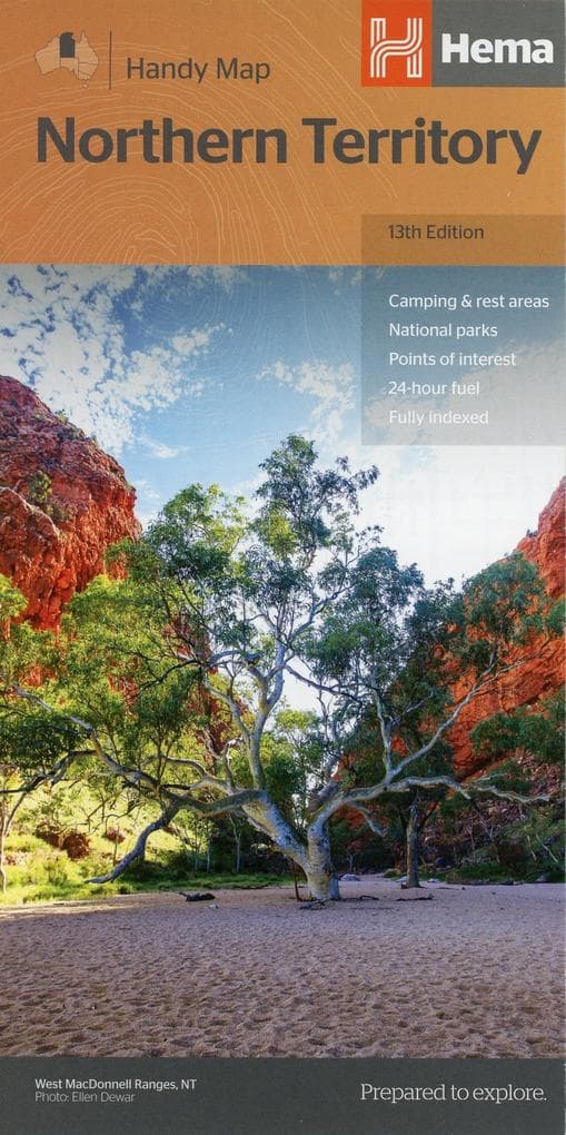 Northern Territory Handy Map