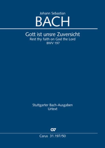 Gott ist unsre Zuversicht (Klavierauszug)