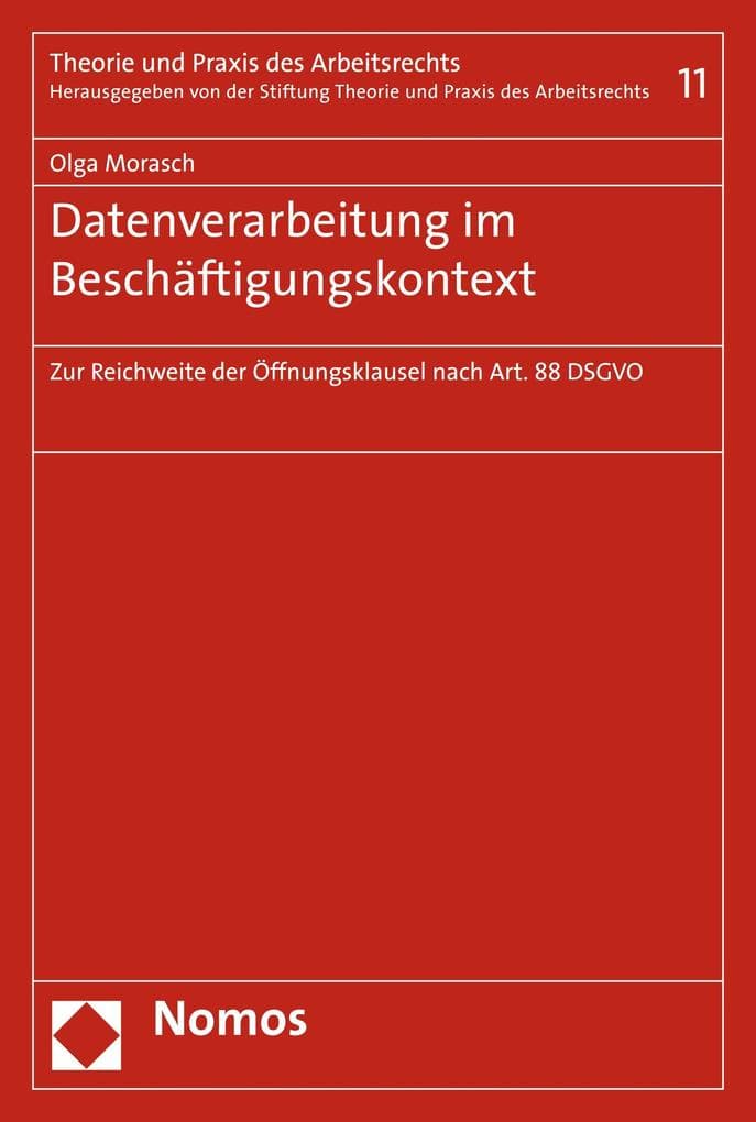 Datenverarbeitung im Beschäftigungskontext