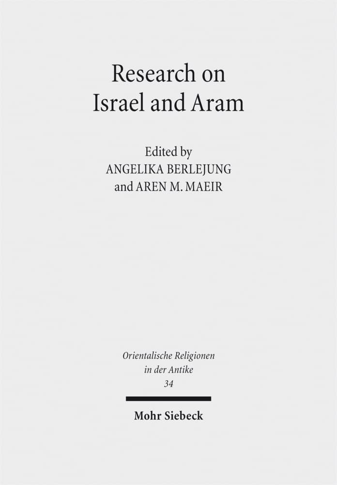 Research on Israel and Aram