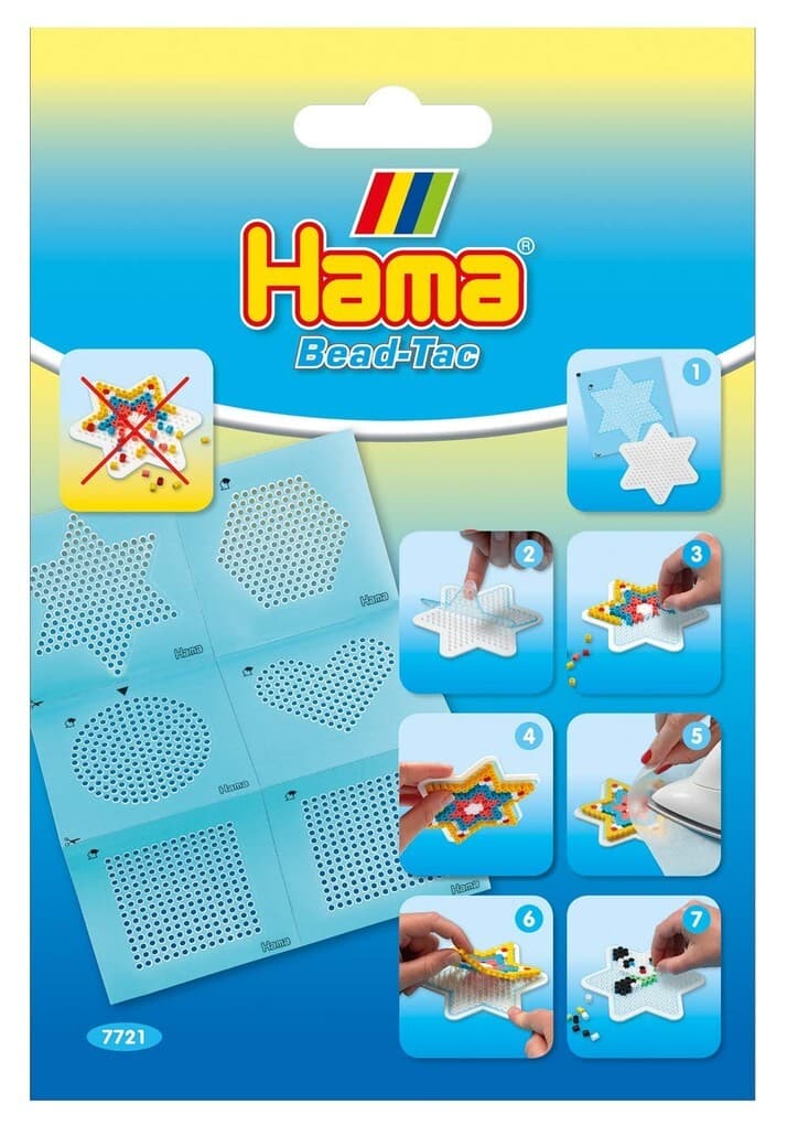 Hama Perlen 7721 - Haftfolie, Bead Tac für Midi-Bügelperlen und Stiftplatten