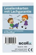 Leselernkarten mit Lachgarantie