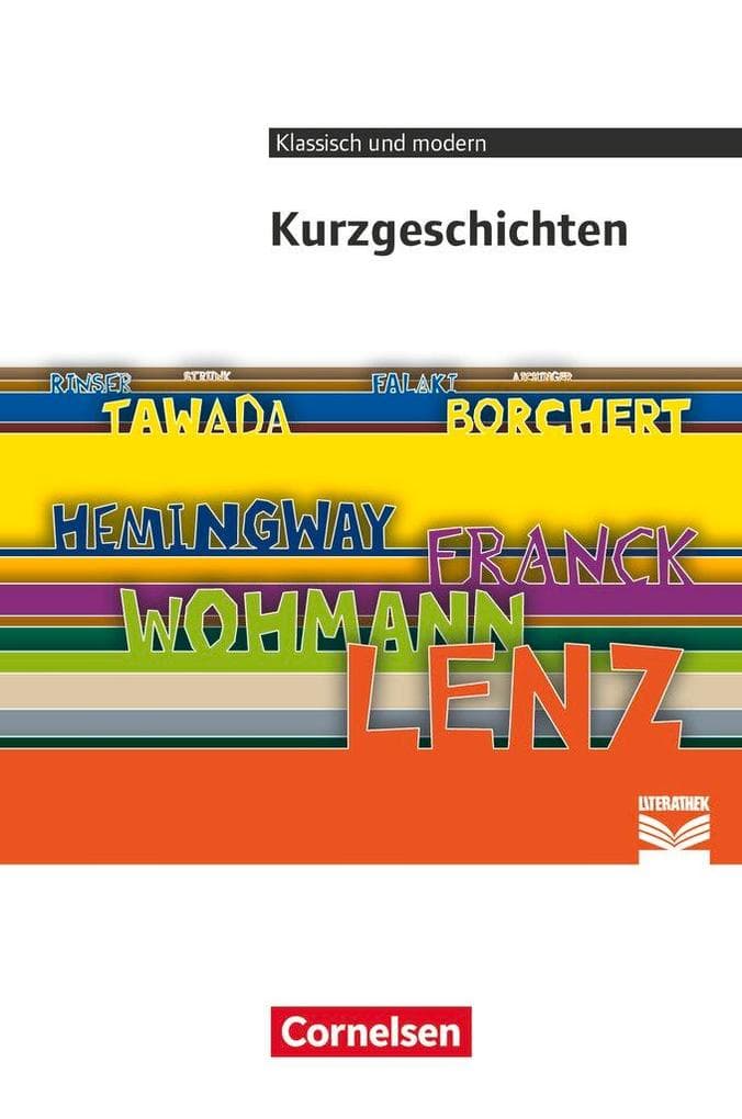 Cornelsen Literathek Kurzgeschichten