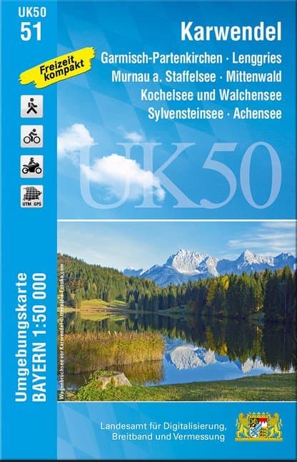 Karwendel 1 : 50 000 (UK50-51)
