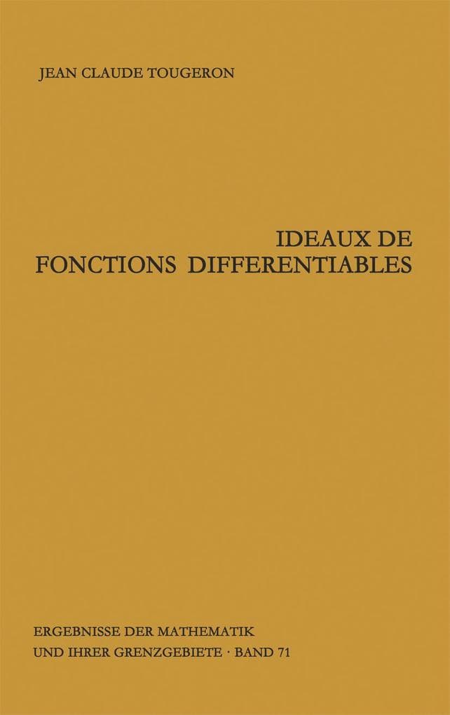 Ideaux de fonctions différentiables