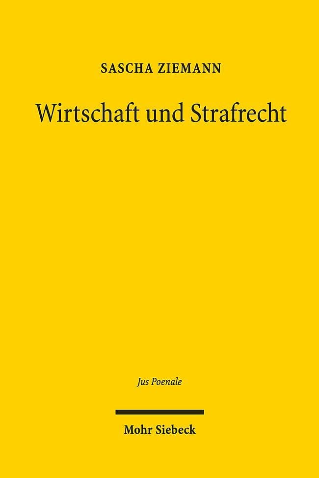 Wirtschaft und Strafrecht