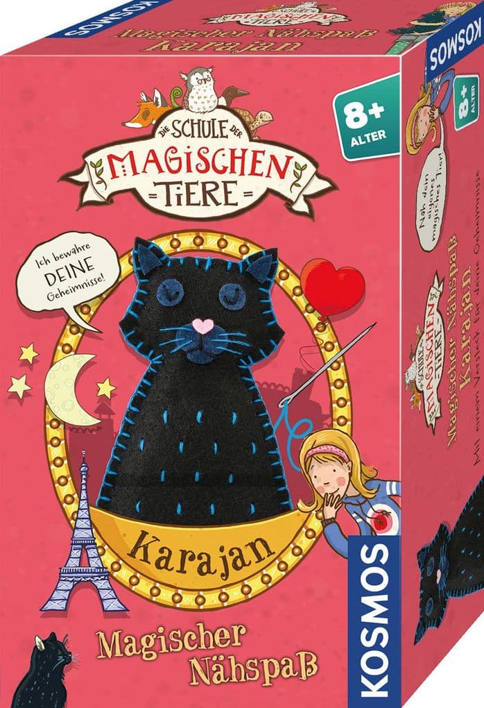 KOSMOS - Die Schule der magischen Tiere - Magischer Nähspaß Karajan