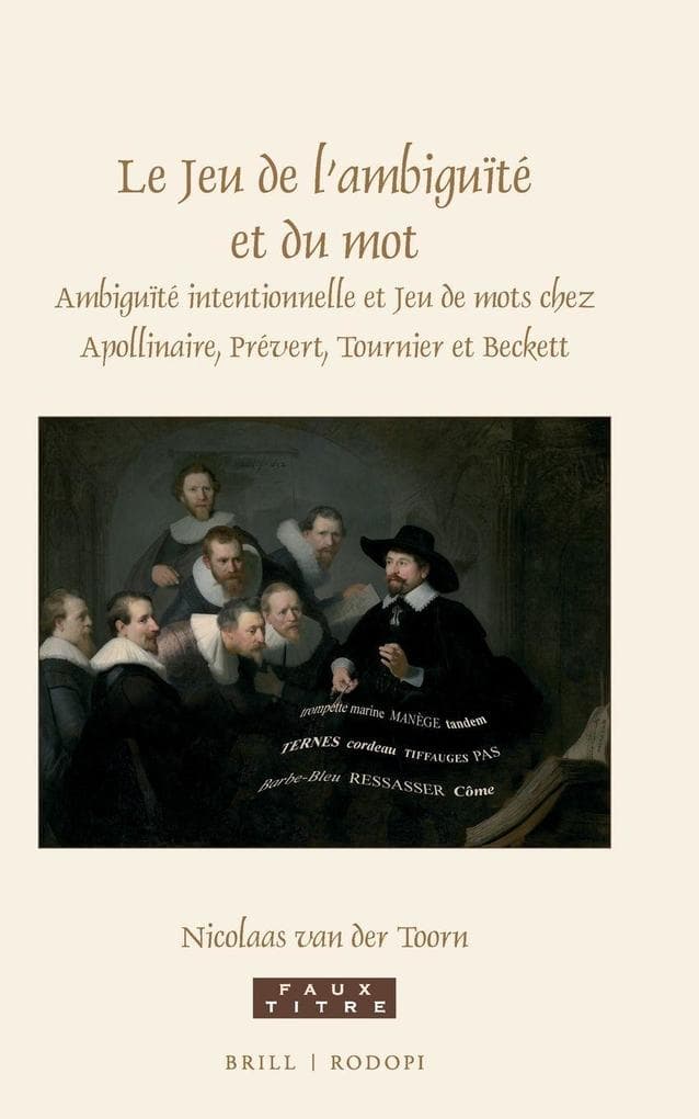 Le Jeu de l'ambiguïté et du mot