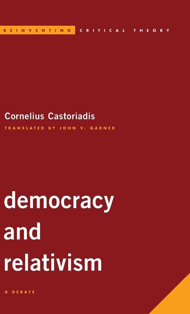 Democracy and Relativism