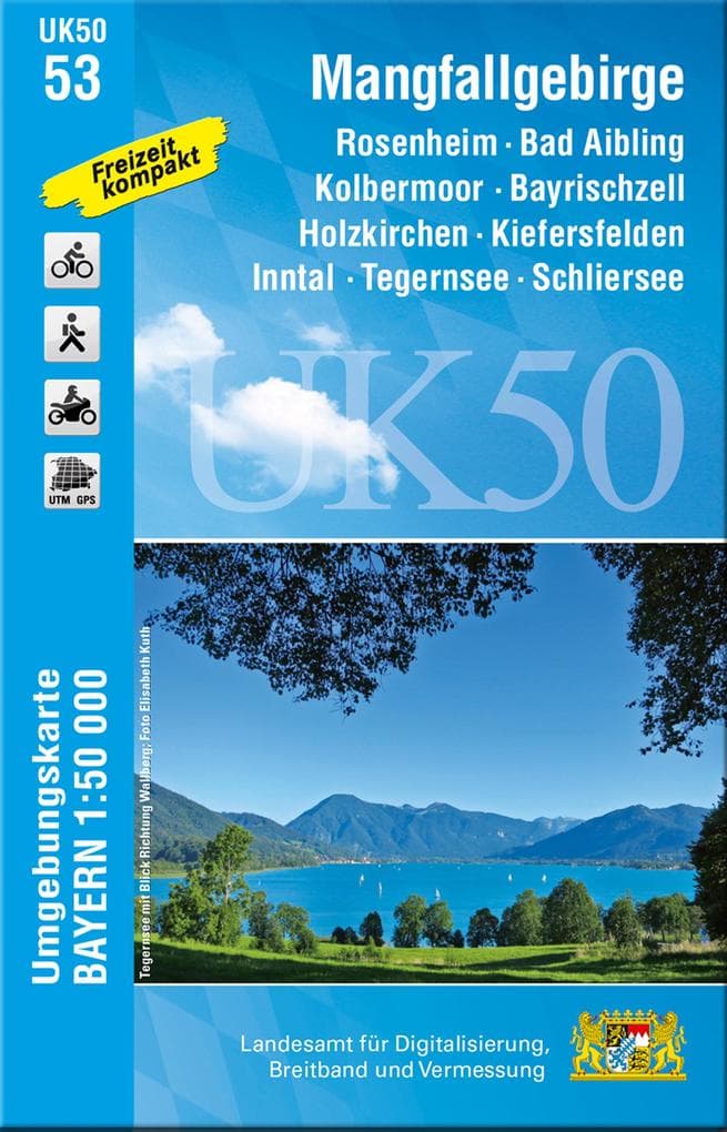 Mangfallgebirge 1 : 50 000 (UK50-53)