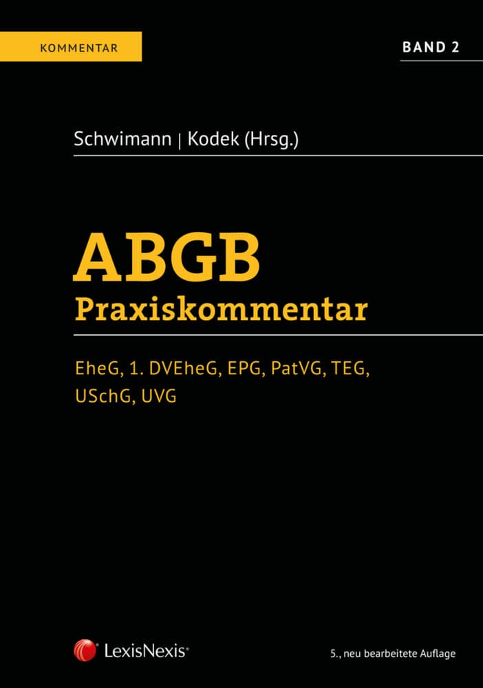 ABGB Praxiskommentar - Band 2, 5. Auflage