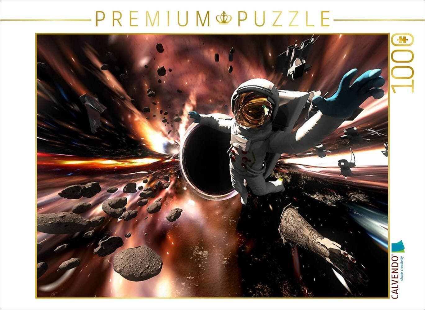 CALVENDO Puzzle Schwarzes Loch | 1000 Teile Lege-Größe 64x48cm Foto-Puzzle für glückliche Stunden