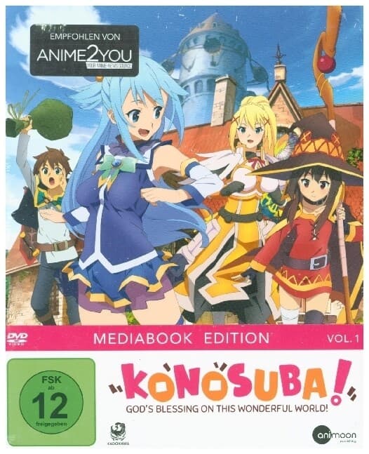 KonoSuba Vol.1 (DVD) (Mediabook)