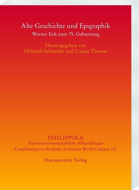 Alte Geschichte und Epigraphik